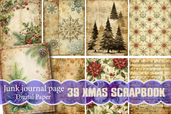 Download Xmas Scrapbook Page - Scrapbook page Collection